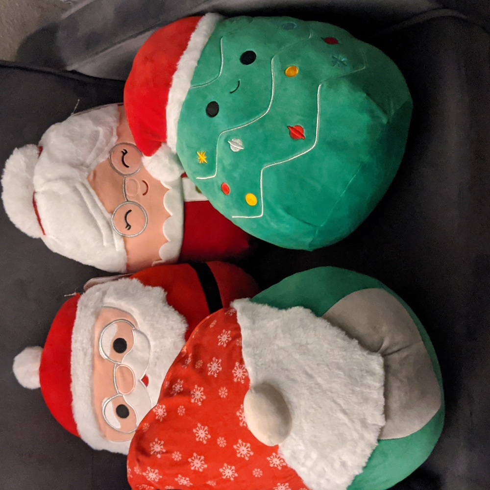 NWT Squishmallows Christmas Set